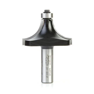 320-42 Carbide Tipped Corner Round 3/4 Radius x 2 Dia x 1 x 1/2 Inch Shank with Ball Bearing