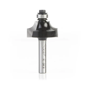 340-14 Carbide Tipped Beading 1/4 Radius x 1 Dia x 1/2 x 1/4 Inch Shank with Ball Bearing