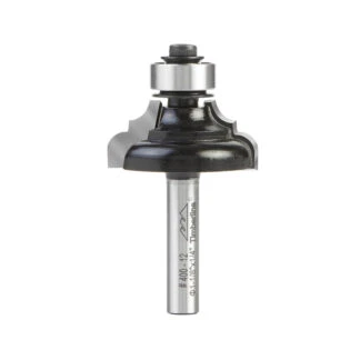 400-12 Carbide Tipped Classical Cove & Bead 5/32 Radius x 1-1/8 Dia x 1/2 x 1/4 Inch Shank with Ball Bearing