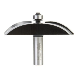 460-13 Carbide Tipped Cove Raised Panel 1-37/64 Radius x 3-1/2 Dia x 21/32 x 1/2 Inch Shank with Ball Bearing