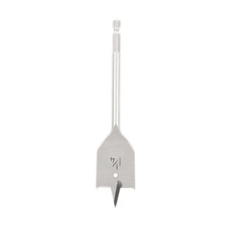 608-470 Spade Bit with Spur 1-1/4 Dia x 6 Inch Long