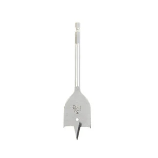 608-480 Spade Bit with Spur 1-3/8 Dia x 6 Inch Long