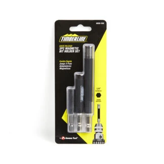 608-508 3 Pc Magnetic Bit Holder Set 1/4 Hex Shank
