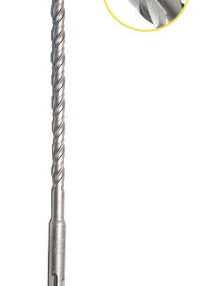 613-180 Carbide Tipped Slotted Drive System Drill Bit Plus 2 Flute 3/8 Dia x 16 x 18 Inch Long