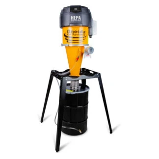 Supercell High-Pressure 30 Gal. Freestanding HEPA-GFM Cyclone Dust Collector