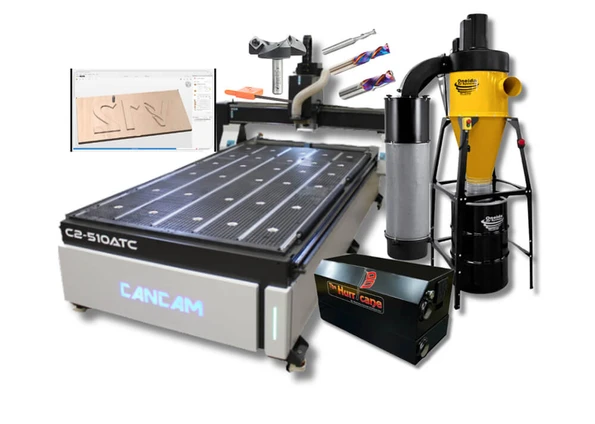 CNC Routers for Woodworking - Cancam